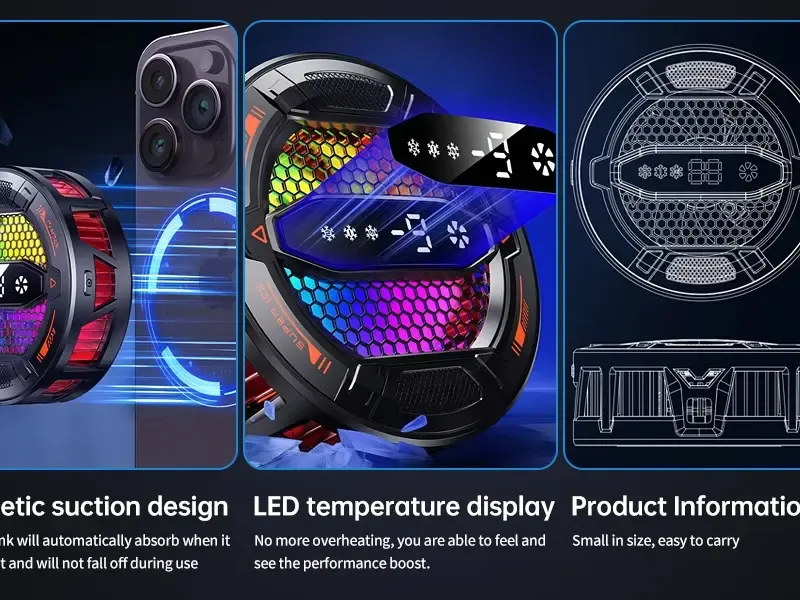 This phone cooler gets to -25°C  Would you use this on your phone? The REDMAGIC Cryo Cooler 8 Pro can cool devices down to -25°C, and you can actually feel it working within seconds. Definitely useful if your phone struggles with heat during gaming or long sessions.