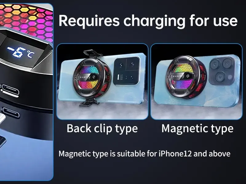 This phone cooler gets to -25°C  Would you use this on your phone? The REDMAGIC Cryo Cooler 8 Pro can cool devices down to -25°C, and you can actually feel it working within seconds. Definitely useful if your phone struggles with heat during gaming or long sessions.