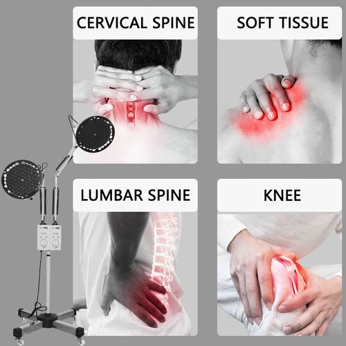 360-Degree Rotating Heating Battery Therapy Single-Head and Dual-Head Magnetic Therapy Lamp
