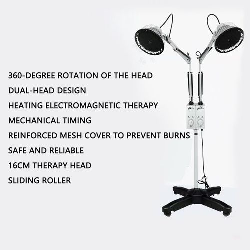 360-Degree Rotating Heating Battery Therapy Single-Head and Dual-Head Magnetic Therapy Lamp