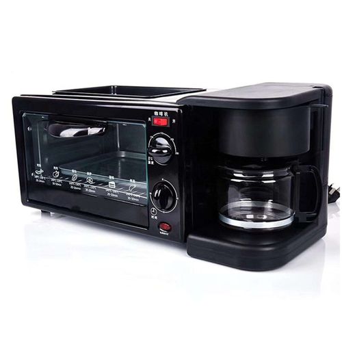 2026 New Hot-Selling 3-in-1 Breakfast Station Microwave Oven, Toaster, Coffee Maker, and Warmer
