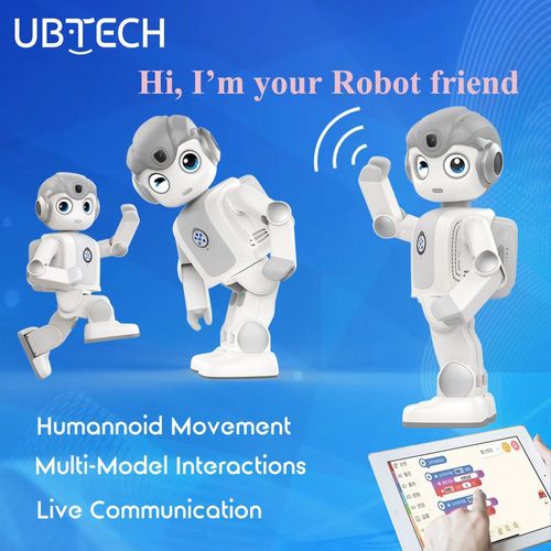 Mini Intelligent Graphical Coding STEM Educational Robot Intelligent AI Humanoid Educational Robot Children's Toy