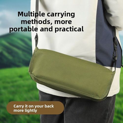 Outdoor backpack folding stool pencil bag stool portable simple camping shoulder bag stool sports folding chair hand bag