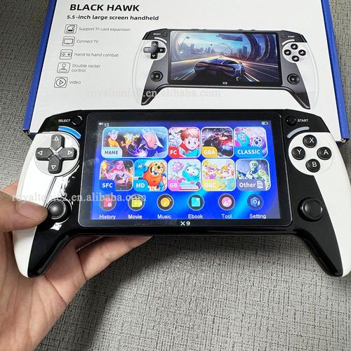 New 5.5-inch X9 Handheld Game Console Portable Retro Dual Joystick HD Handheld Game Console