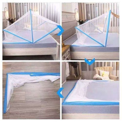 Instant-Setup Folding Mosquito Net Unfolds in Seconds, Protecting Your Family's Health