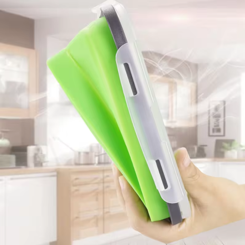 Silicone Pre-Meal Box Foldable Foldable food storage box container with air tight snap top cover