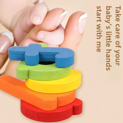 Montessori 3D Wooden Alphabet Puzzle Children's English Learning Toy Spelling and Writing Toy Alphabet Matching Game Word Spelling Activity