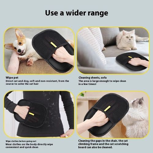 Hot-selling Two-Way Brush Anti-Static Dust Removal Gloves Home Use for Sofas, Clothing, Magic Tools Pet Hair Removal Lint Roller