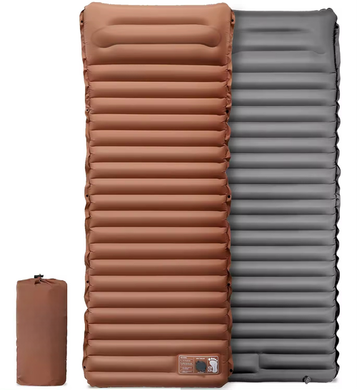 Camping ultra-light sleeping mat bed 190*70*10cm portable waterproof air cushion camping mat with pillow