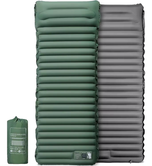 Camping ultra-light sleeping mat bed 190*70*10cm portable waterproof air cushion camping mat with pillow