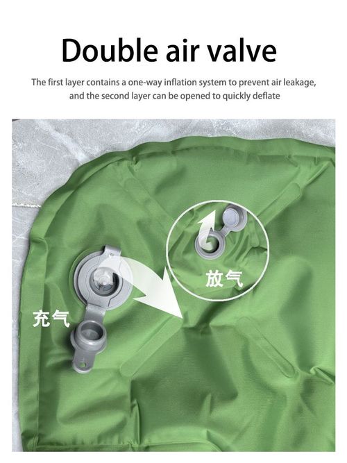 Outdoor camping travel automatic inflatable sleeping mat ultra-light inflatable camping mattress double air mattress