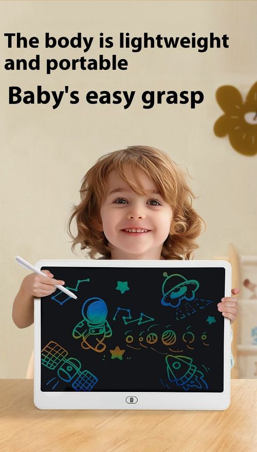 20 Inches Children's LCD Drawing Board Educational Toy Baby Drawing Board  Blackboard Home Use Student Electronic Writing Board