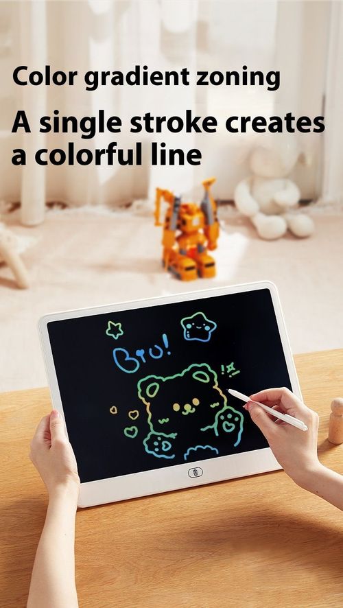 20 Inches Children's LCD Drawing Board Educational Toy Baby Drawing Board  Blackboard Home Use Student Electronic Writing Board
