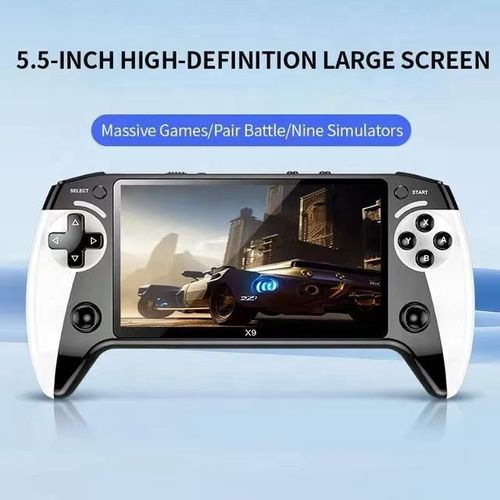 X9 Handheld 5.5-inch Large Screen Retro Gaming Console