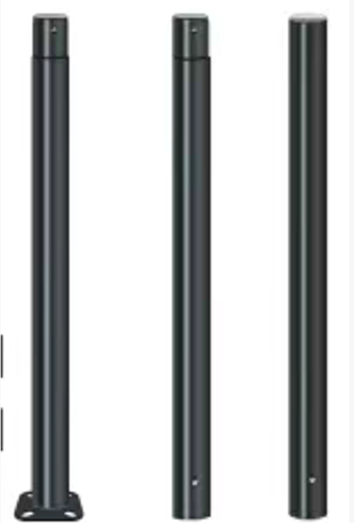 High-efficiency solar panel, polysilicon, ABS material, IP66 waterproof, 500W UFO-style LED solar garden light (Includes 118-inch long pole)