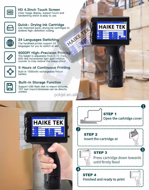 New Handheld Portable Coding | Printer Inkjet Printer