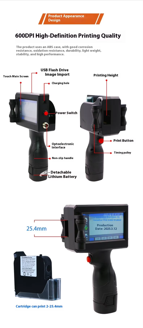 New Handheld Portable Coding | Printer Inkjet Printer