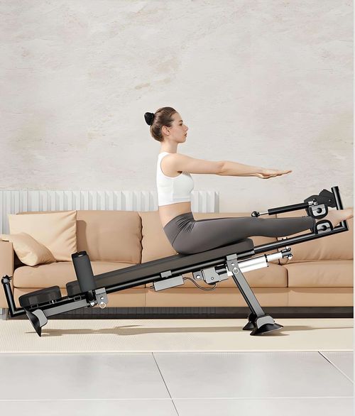 Electric Traction and Stretching Device: Inclined Flat-Leg Training Bench — Orthopedic Traction Bed for Cervical and Lumbar Spine Decompression and Relaxation