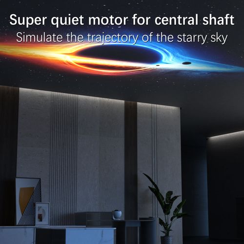 New Globe Pro Projector Light Atmospheric Bedroom Night Light with Bluetooth and Remote Control Star Projection Light