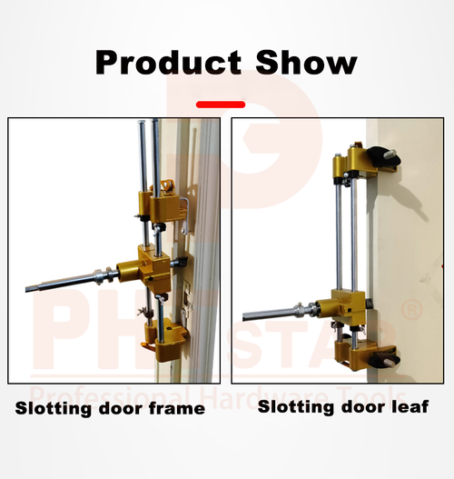 Solid Wood Door Hole Cutter Slotting Machine Woodworking Indoor Lock Installation Quick Tool Specialized Lock Complete Lock Opening Hole Tool