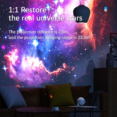 New Globe Pro Projector Light Atmospheric Bedroom Night Light with Bluetooth and Remote Control Star Projection Light