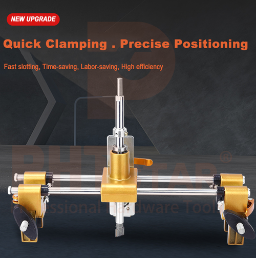 Solid Wood Door Hole Cutter Slotting Machine Woodworking Indoor Lock Installation Quick Tool Specialized Lock Complete Lock Opening Hole Tool