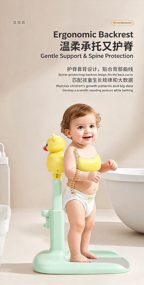 Baby Standing Bathing Support Aid
