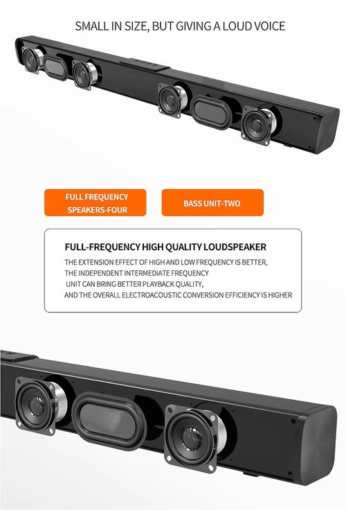 bar-shaped Bluetooth speaker