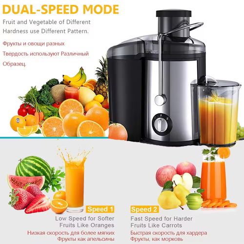 Freshly Squeezed Fruits and Vegetables Unfiltered Fully Automatic Juicer