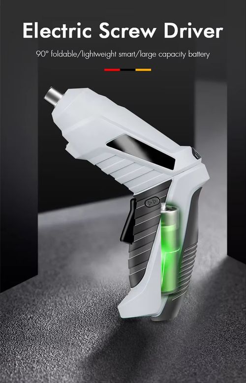 Mini electric screwdriver set - lithium battery 47 pieces - flexible screwdriver kit - small household rechargeable screwdriver
