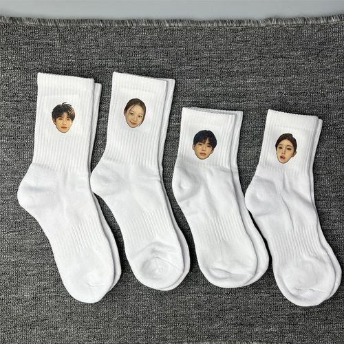 Customized Photo Cotton Socks