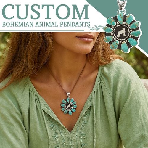 🌞Custom Bohemian Animal Pendant