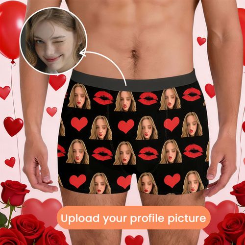 😏 Custom Photo Boxers