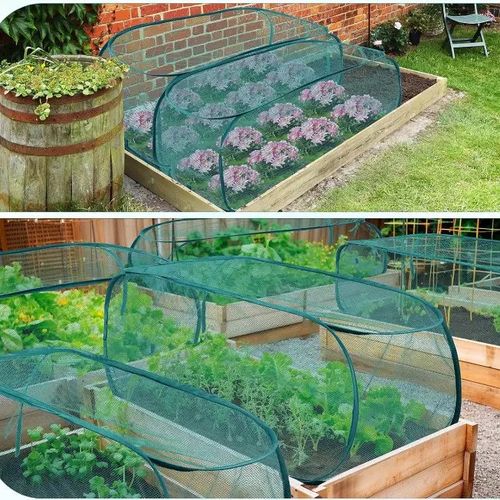 ✨ Foldable Pop-Up Plant Mesh Cover – Protects Plants, Breathable Design & Easy Setup 🌿