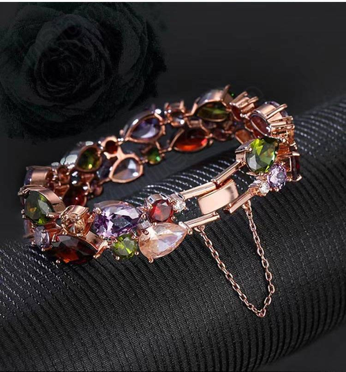 💎💍🌈Colored Zircon Jewelry Set