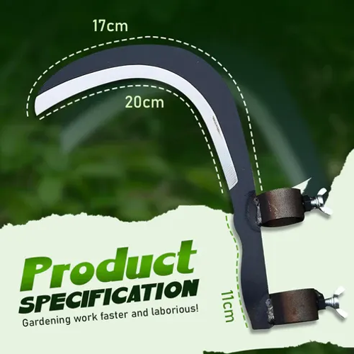 💥Hot Sale 50% OFF🔥Multifunctional Portable Grass Sickle Cutter Head