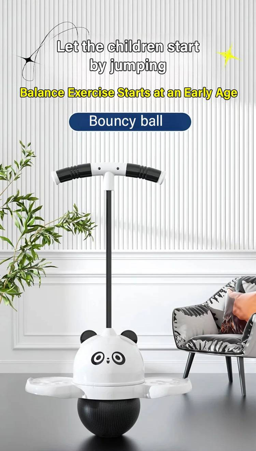 🏀🏀Height Increasing Balance Glowing Bouncy Ball