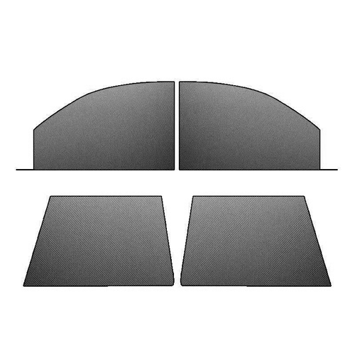🚗🚗🚗Car Anti‑Mosquito Screen Net, 4 Pack Car Sunshade Curtain, Mosquito Net For Car Glass, Privacy Window Mesh