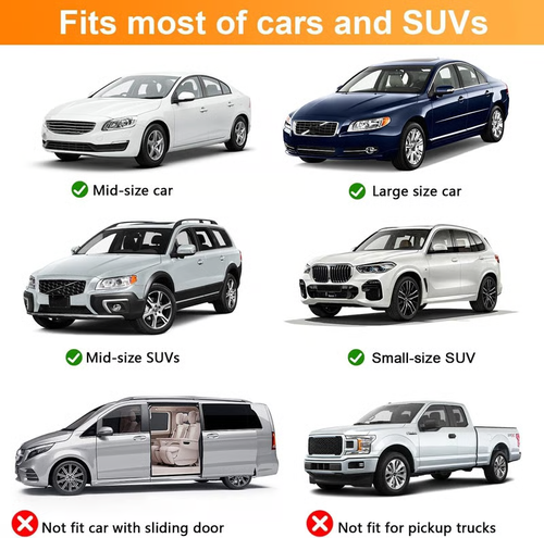 🚗🚗🚗Car Anti‑Mosquito Screen Net, 4 Pack Car Sunshade Curtain, Mosquito Net For Car Glass, Privacy Window Mesh