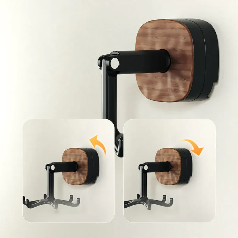 🔥💪Reusable Suction Cup 360° Rotatable Kitchen Hook No Drill Utensil Hanging Rack