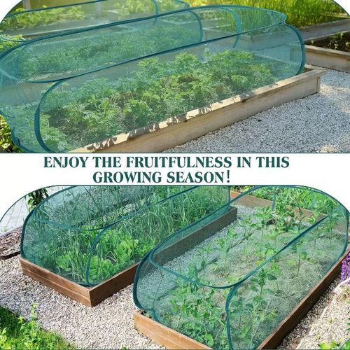 ✨ Foldable Pop-Up Plant Mesh Cover – Protects Plants, Breathable Design & Easy Setup 🌿
