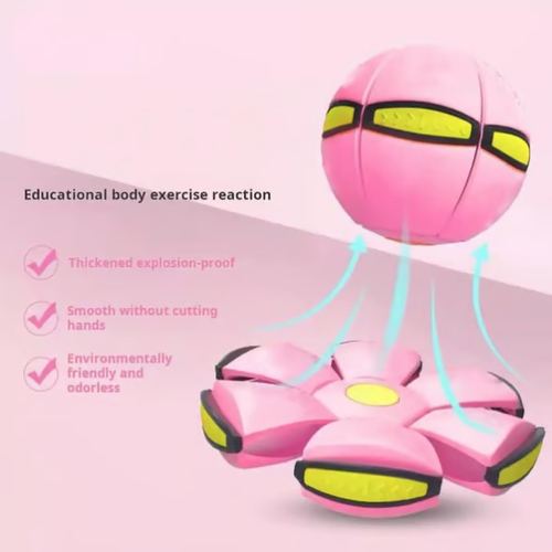 Children's bouncing ball  Magic metaball   Magic Flying Saucer  bouncy ball  Parent-child interaction  Suitable for small dogs）