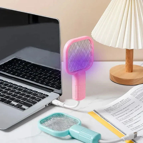 ✨2026 NEW🔥USB Mini Mosquito Swatter💥Portable Fly Killer, Insect Killer for Pest Control, Mosquito Bat for Indoor and Outdoor