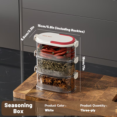 🔥🔥🔥StackFresh  3 Layer Fridge Organizer