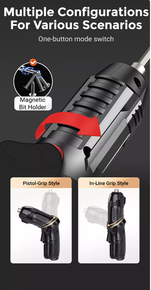 🔩🔩🔩Electric screwdriver, rechargeable, small household use
