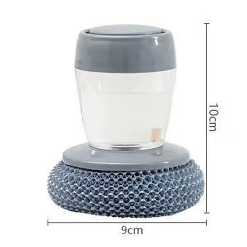 💖-Automatic Liquid Filling Good Handle Soap Dispense Palm Kitchen Brush for Bowl Sink Cleaning Pot Comfortable