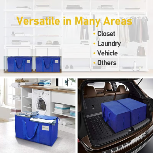 😍🤩🤪24 Gallon Extra Large Heavy Duty Foldable Moving Bags