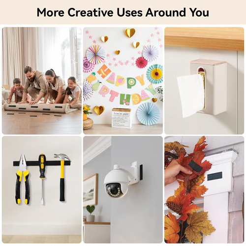 🔥🔥🔥Heavy Duty Hook and Loop Strips(40PCS)