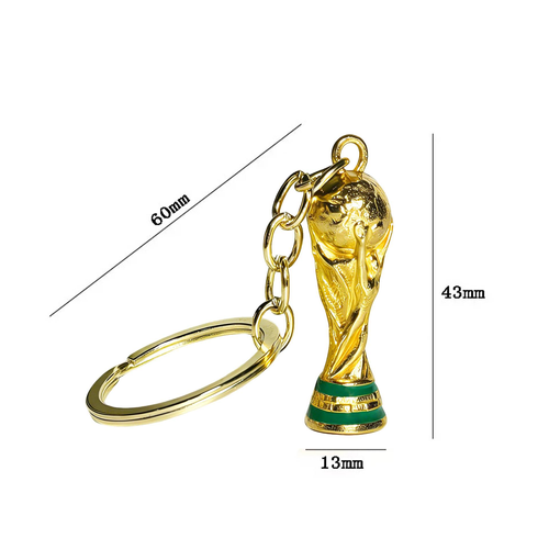 ⚽️💕🎁FIFA Trophy and Ball Keychain World Cup Souvenir Gift - Collectible Fan Item
