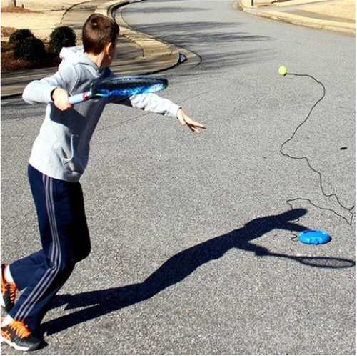 💎50% OFF! 💎 Solo Tennis Training Board – Automatic Rebound, Portable & Ideal for All Levels 🎾✨